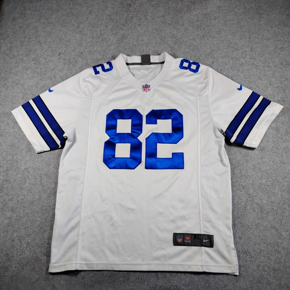 Nike Dallas Cowboys Jason Witten 82 NFL On Field Jersey White Mens XL